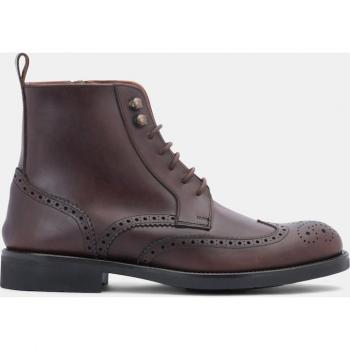 Botas de hombre LOTTUSSE hechas de piel de vacuno en color marrón