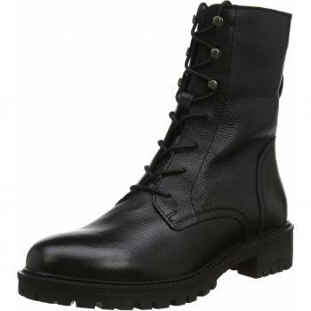 Geox Hoara Women's Ankle Boots, Black, Block Heel with Zipper