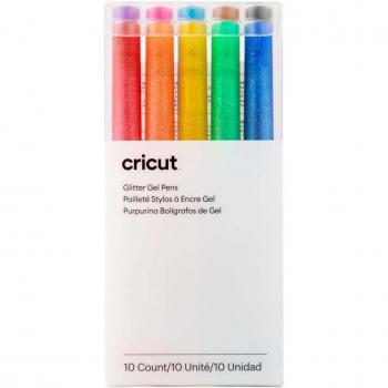 Cricut Rainbow Gel Pen Set, Glitter, 0.8mm, 10-Pack