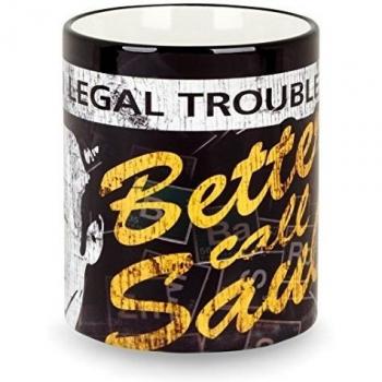 Touchlines - Heisenberg en legal trouble taza de café de la taza, blanco, talla única