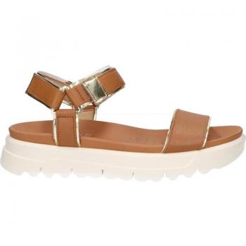 Sandalias de Mujer GEOX D XAND 2 1S C5F2L CAMEL-LT GOLD y D XAND 2 1S B MARRON, características: diseño cómodo, suela transpirable, material de
