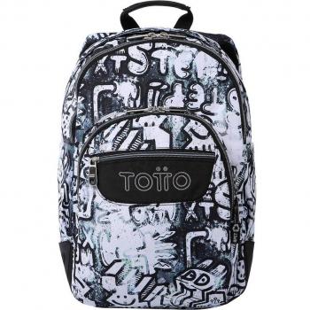 Mochila Totto Rayol escolar eco-friendly Klin