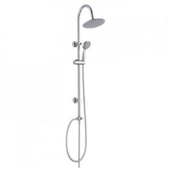 Columna de Ducha Rousseau Acero Inoxidable ABS