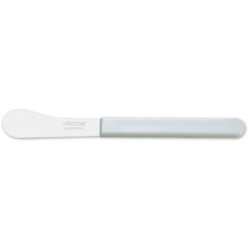 Arcos Utensilios Profesionales, Cuchillo para Mantequilla, Acero Inoxidable 70 mm, Mango de ABS, Color Blanco
