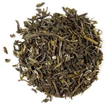 Aromas de Té - Té Verde Ecológico Orgánico al Jazmín en Bolsitas con Fresas Liofilizadas, Brotes de Jazmín, Pétalos de Rosa, 10 Pirámides