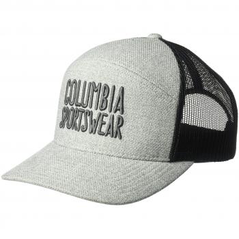 Columbia Trail Evolution Gorra, Hombre, Grey HTHR, Script, Talla única