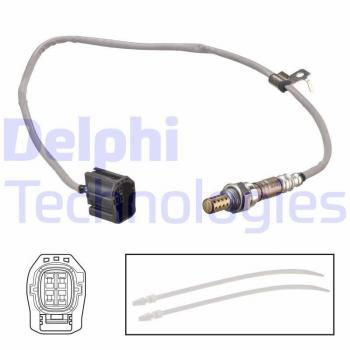 Sonda Lambda Delphi ES21260-12B1 para Mazda 3