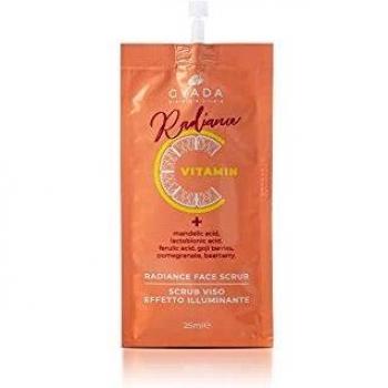 GYADA Radiance Peeling Facial Scrub 25 ml - Exfoliante facial, formulación suave, ideal para todo tipo de piel, elimina células muertas, ilumina el rostro, contiene ingredientes naturales