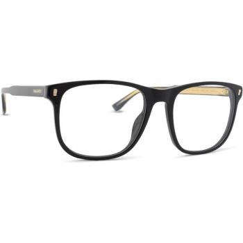 DSQUARED2 D2 0079 807 18 54 Stylish Eyeglasses for Men, Black, Size: 54 MM