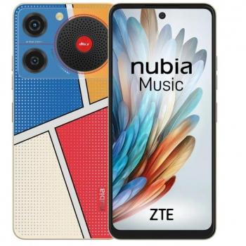 ZTE Nubia Music Pop Art 6.6 HD+ Smartphone with Súper Altavoz and DTS: X Ultra, 4GB RAM (+4GB Virtual), 128GB ROM
