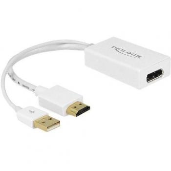 DELOCK Adaptador HDMI-A M > DISPLAYPORT 1.2 H
