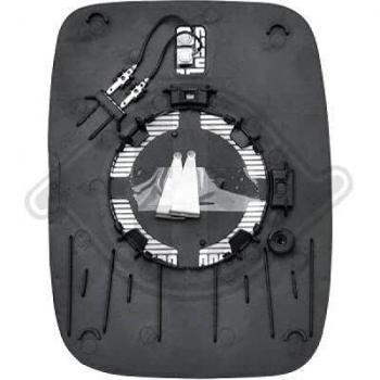 DIEDERICHS 1897125 Espejo retrovisor exterior izquierdo