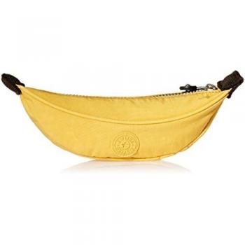 Kipling BANANA, Estuche en forma de Plátano, 22 cm, 1 L, Amarillo