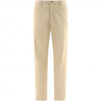 A.P.C. Men's Chino Ville Trousers in Beige, Size 33, COGEW Color H08431BAA, Straight Trousers, Cotton trousers