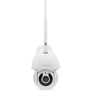 Energeeks Cámara IP WiFi motorizada Exterior 1080p Defender, Blanco
