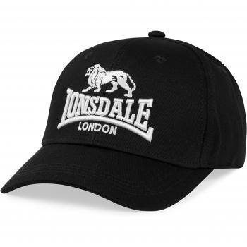 Lonsdale Salford Black/White Men's Baseball Cap