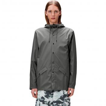 Rains Jacket - Grey - Size: M - Unisex