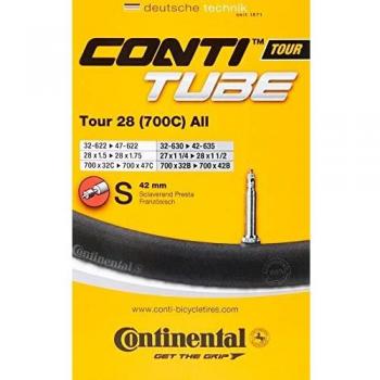 Continental Men's Tour Tubes Bike Parts, Other, [37-559->47-559/44-590]