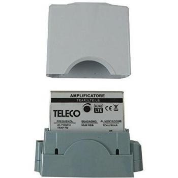 Teleco TEAR3LTE/LB Amplificador de Pie, 1 Entrada, Color Blanco y Azul