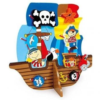 small foot company Barco Pirata para Enhebrar