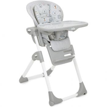 Joie Trona Mimzy Recline - Trona para bebés, reclinable, con asiento ajustable en múltiples posiciones, bandeja extraíble y lavable, diseño compacto y plegable para fácil almacenamiento, fabricada con materiales seguros y dur