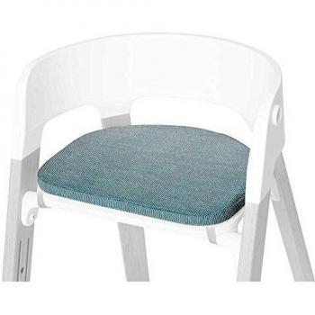 Stokke Steps Chair Cushion Soft Sprinkle Jade Twill