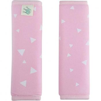 Cubre Arneses de Algodón Orgánico para Silla de Paseo y Coche Jyoko - Protector para arneses, talla M, fabricado en algodón orgánico, suave al tacto, transpirable, fácil de instalar