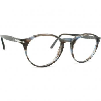 Persol PO3092V 9068 50 Blue Prescription Glasses for Men