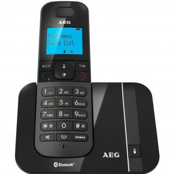 AEG Voxtel D550BT - Teléfono fijo digital, negro
