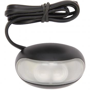 HELLA 2XA 959 560-401 Luz de gálibo - LED - 12/24V - montaje exterior - Color de tulipa: transparente - Color LED: rojo - Cable: 500mm - Cant.: 2