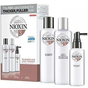 Nioxin - Trial Kit de 3 pasos - Tratamiento para Cabello Teñido Ligeramente Debilitado
