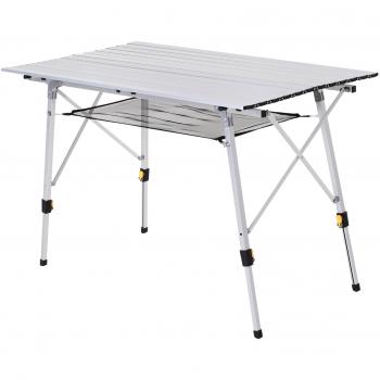 Mesa de picnic plegable con altura regulable