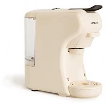 Cafetera Multicápsula Express Potts - Adaptador para Cápsulas Dolce Gusto y Nespresso, 19 bar, programable, ligera y compacta, tanque de 600ml, sistema Thermoblock, 145