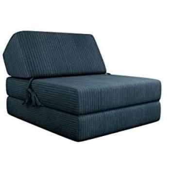 Sillón Tapiz Comfivo 120 Turquesa con Función de Sofá Cama, 58x73x90cm