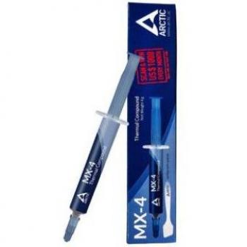 Grasa Térmica ARCTIC MX-4 4g para Procesadores y GPU, Conductividad de 8.5 W/(mK), Recomendado por Vendedores