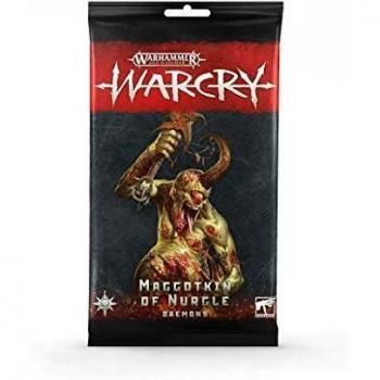 Warcry Maggotkin of Nurgle Daemons Cards