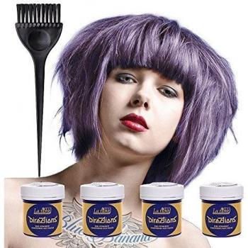 4 x La Riche Directions Semi-Permanent Hair Color 88ml Tubs - LILAC