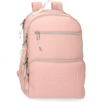 Reebok Mochila Noah con dos compartimentos porta ordenador en color nude