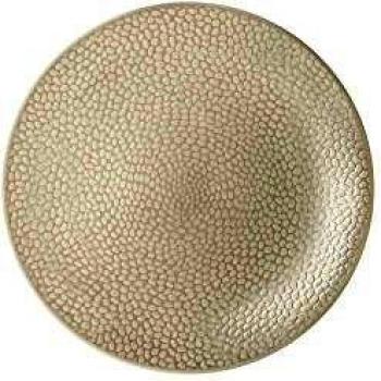 Juego de 6 Platos de Postre de Gres Crema Medard de Noblat 20 cm