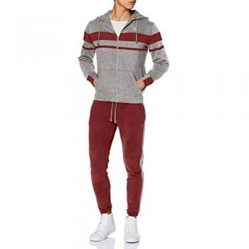 Diadora Sport Men 102173575 HD FZ Brushed FL Suit - Grigio Melange Medio Chia, 3X-Large