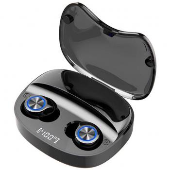 Auriculares Inalámbricos Bluetooth TWS Mini Estéreo HiFi con Control Táctil y Micrófono, Estuche de Carga de 2000mAh