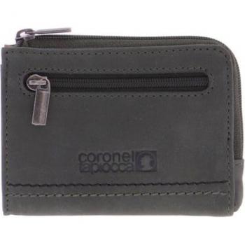 Monedero de piel para hombre CORONEL TAPIOCA Adriel en color kaki