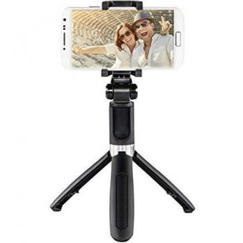 Hama Funstand 57 Palo para autofotos Smartphone Negro Funstand 57, Smartphone, Negro, Universal, Metal, De plástico, 6 cm, 8,5 cm