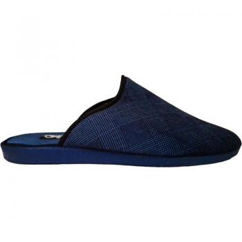 Zapatilla de casa de hombre marca Javer modelo Supre, color azul marino