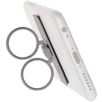 Camlink - Soporte Adhesivo Blanco para autorretrato con Anilla giratoria de 360°