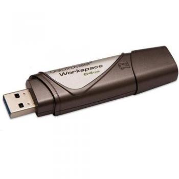 Kingston DTWS/64GB DataTraveler Workspace - Memoria USB de 64 GB, color bronce