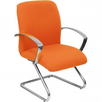 Sillón Caudete confidente patín bali naranja