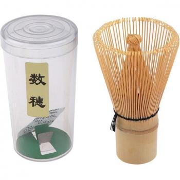Batidor de Matcha Japonés de Bambú Chasen - 1 Pieza, Accesorio Práctico para Té Verde y Café