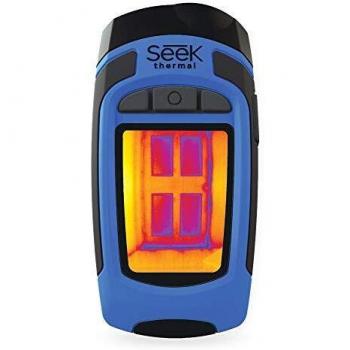 Seek Thermal RW-AAA Reveal - Cámara portátil de imagen térmica con linterna, colores negro y azul