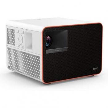Proyector 4LED para juegos BenQ X1300i 1080p HDR, tecnología Android TV, compatibilidad 4K, 3000 lúmenes ANSI, modos de juegos FPS, RPG y deportes